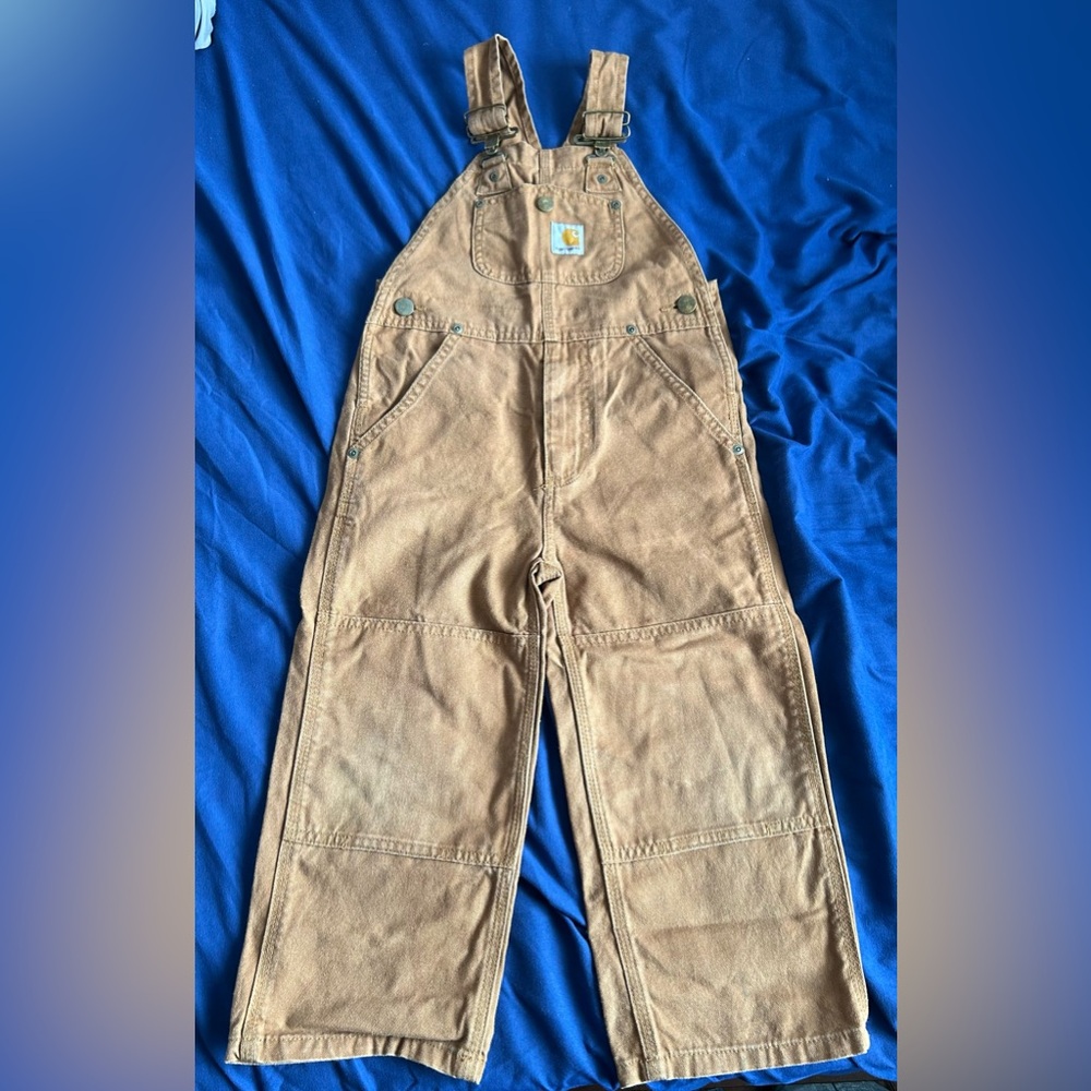 Carhartt Kids Brown Overalls